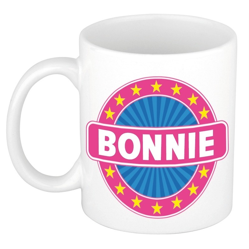 Voornaam Bonnie koffie/thee mok of beker - Top Merken Winkel
